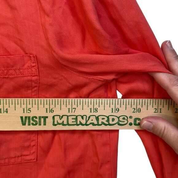 Dear John Avery Button Front Shirt Dress Paprika Small 100% Tencel 
TDR5011T3PPR - Picture 9 of 16